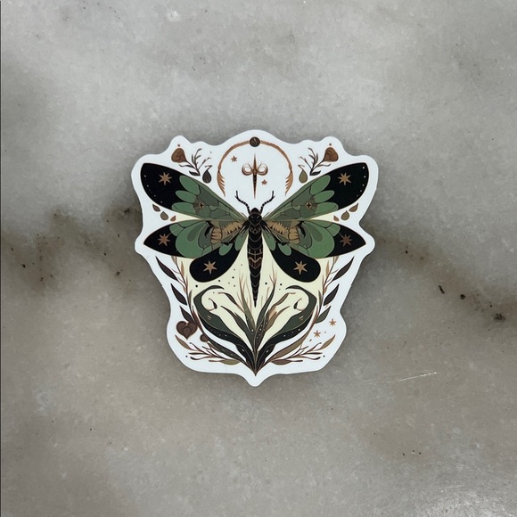 Nature-Inspired Fairy Core Goth Sticker Set Waterproof - Picture 8 of 8